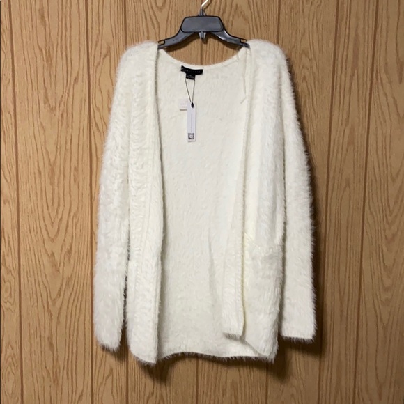 Sanctuary White Supersoft Cardigan 
